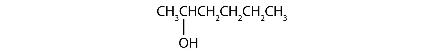 Four Carbon-secondary alcohol with functional group on Carbon 2 and a radical methyl attached to same Carbon.