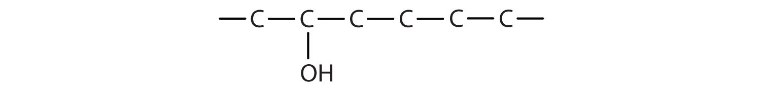 The hydroxyl group is located in Carbon number 2 of a 6-Carbon chain.