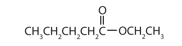 6-Carbon Esther with functional group attached to Carbon 3.