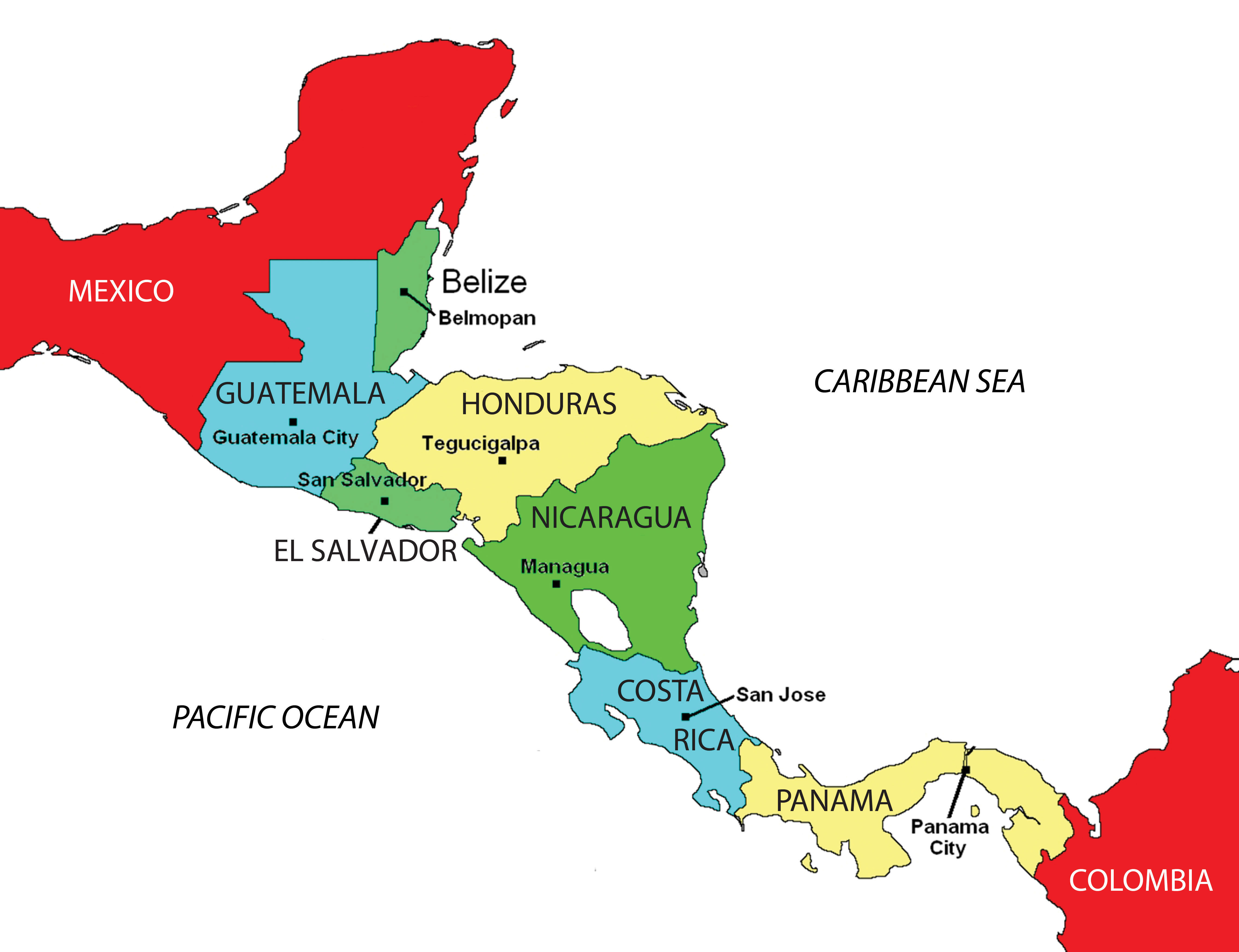 Guatemal A Large Latin American Country
