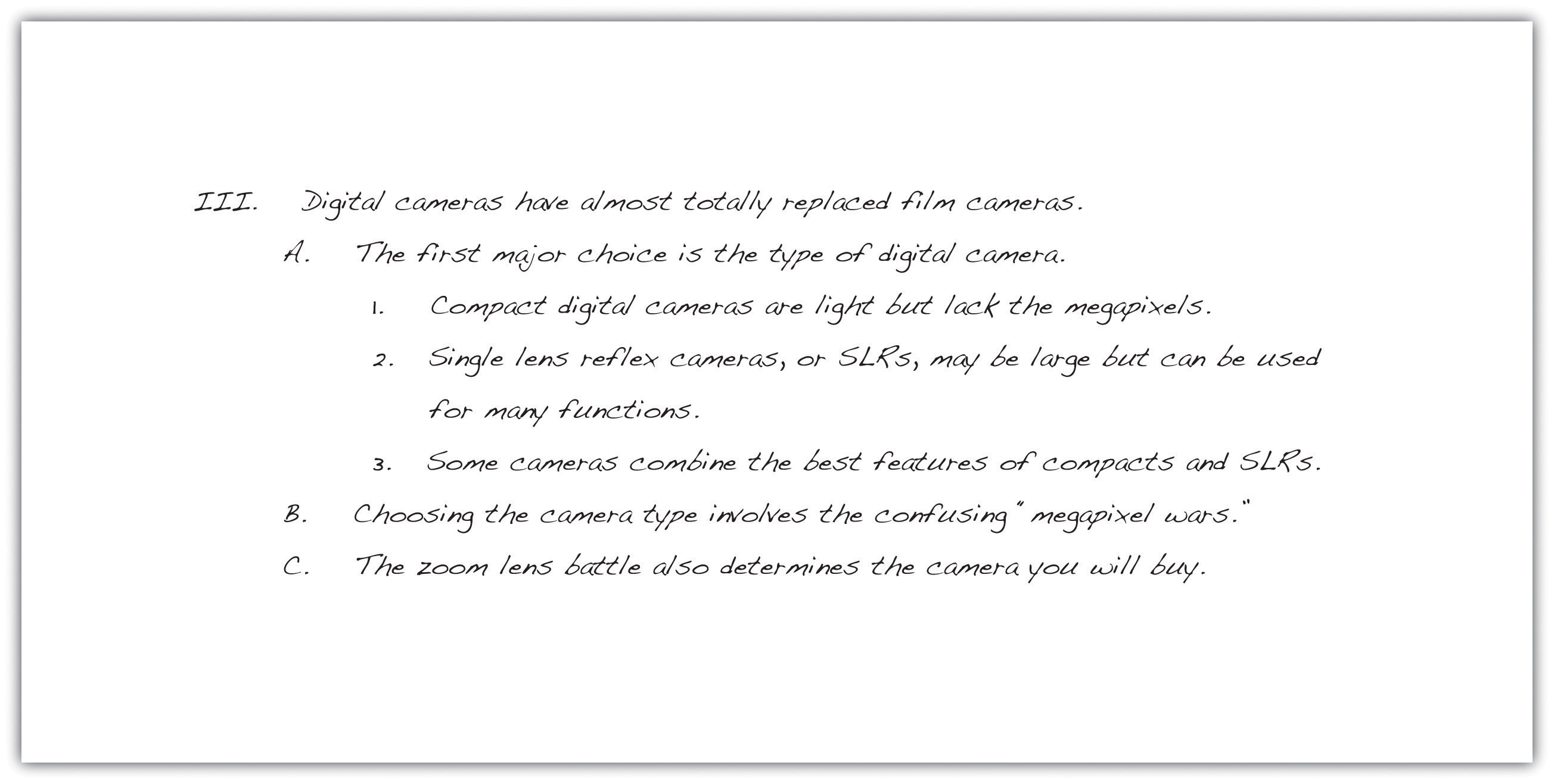 Guidelines for Revising a Composition