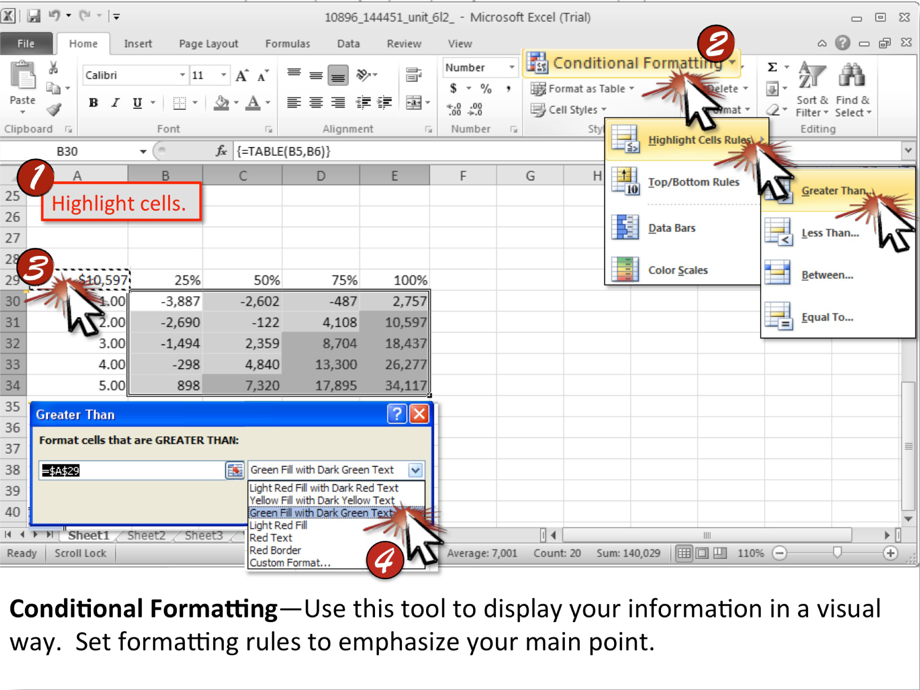 Microsoft Excel Techniques 1655