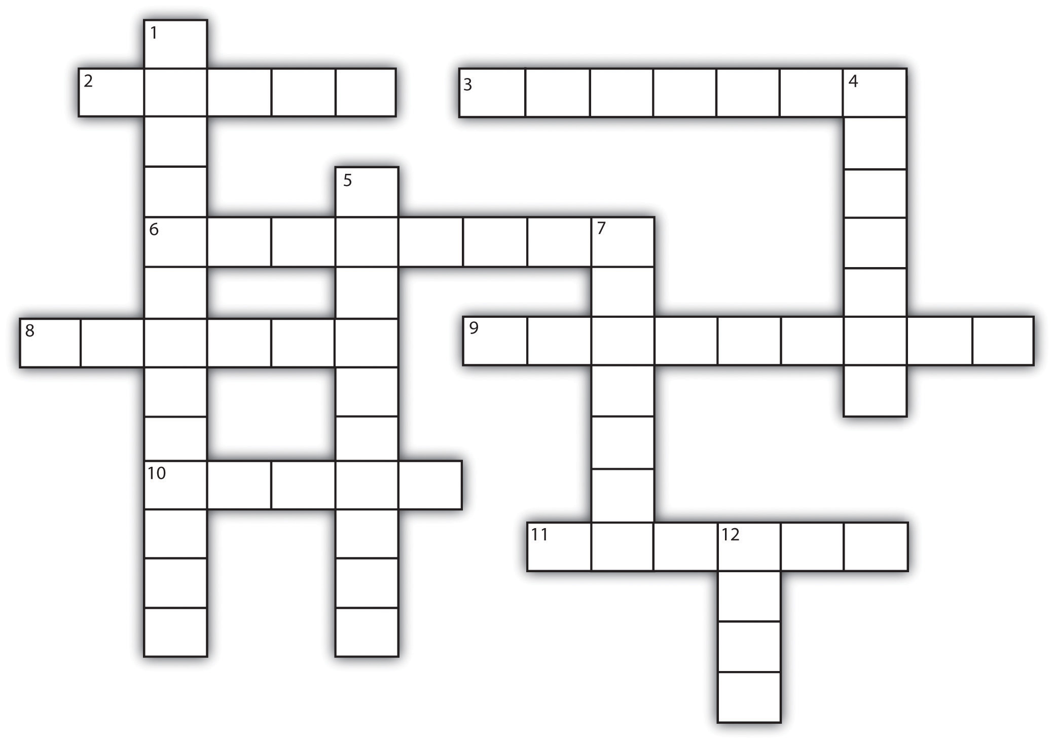 12 point measure crossword clue