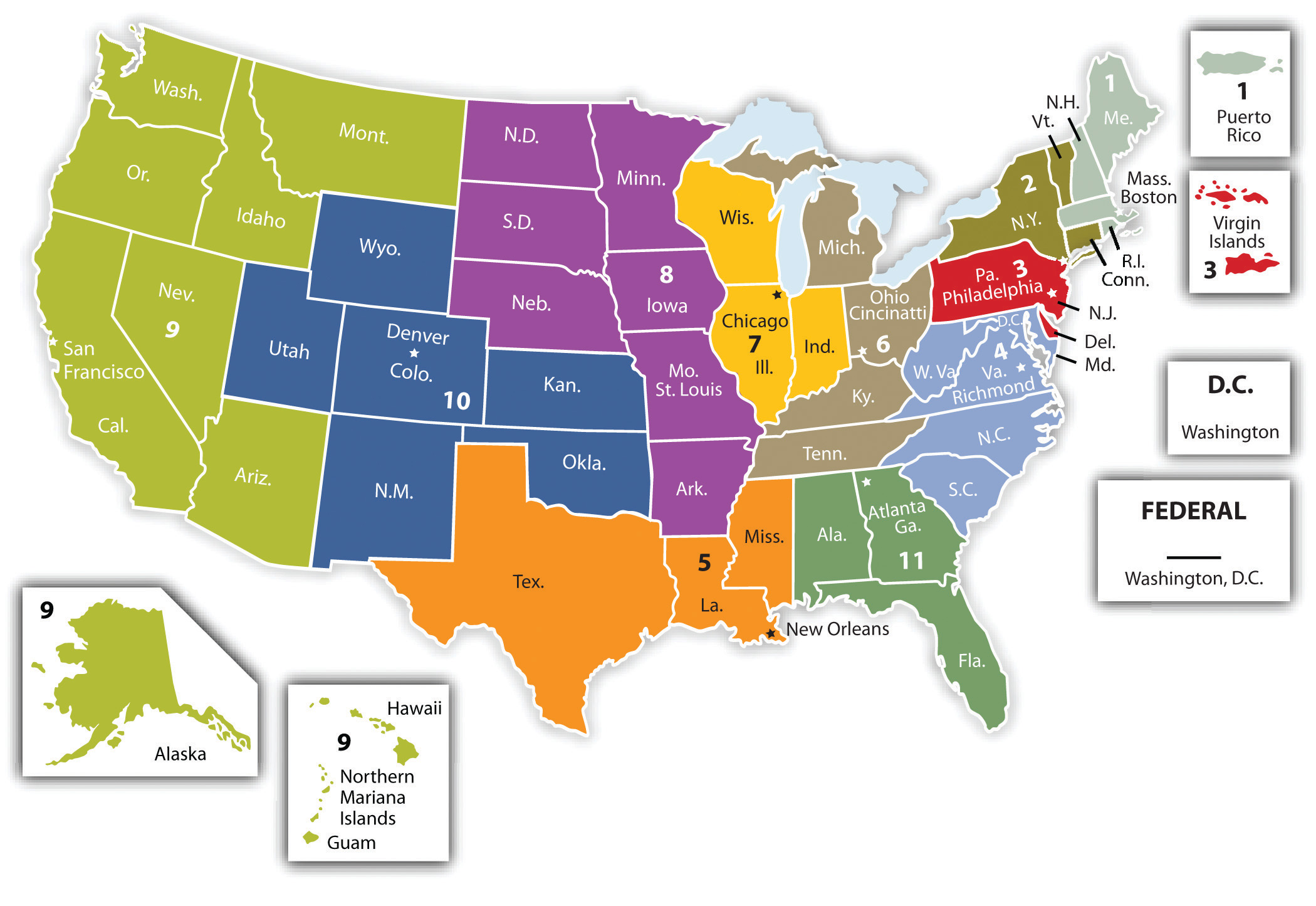 us-circuit-court-map