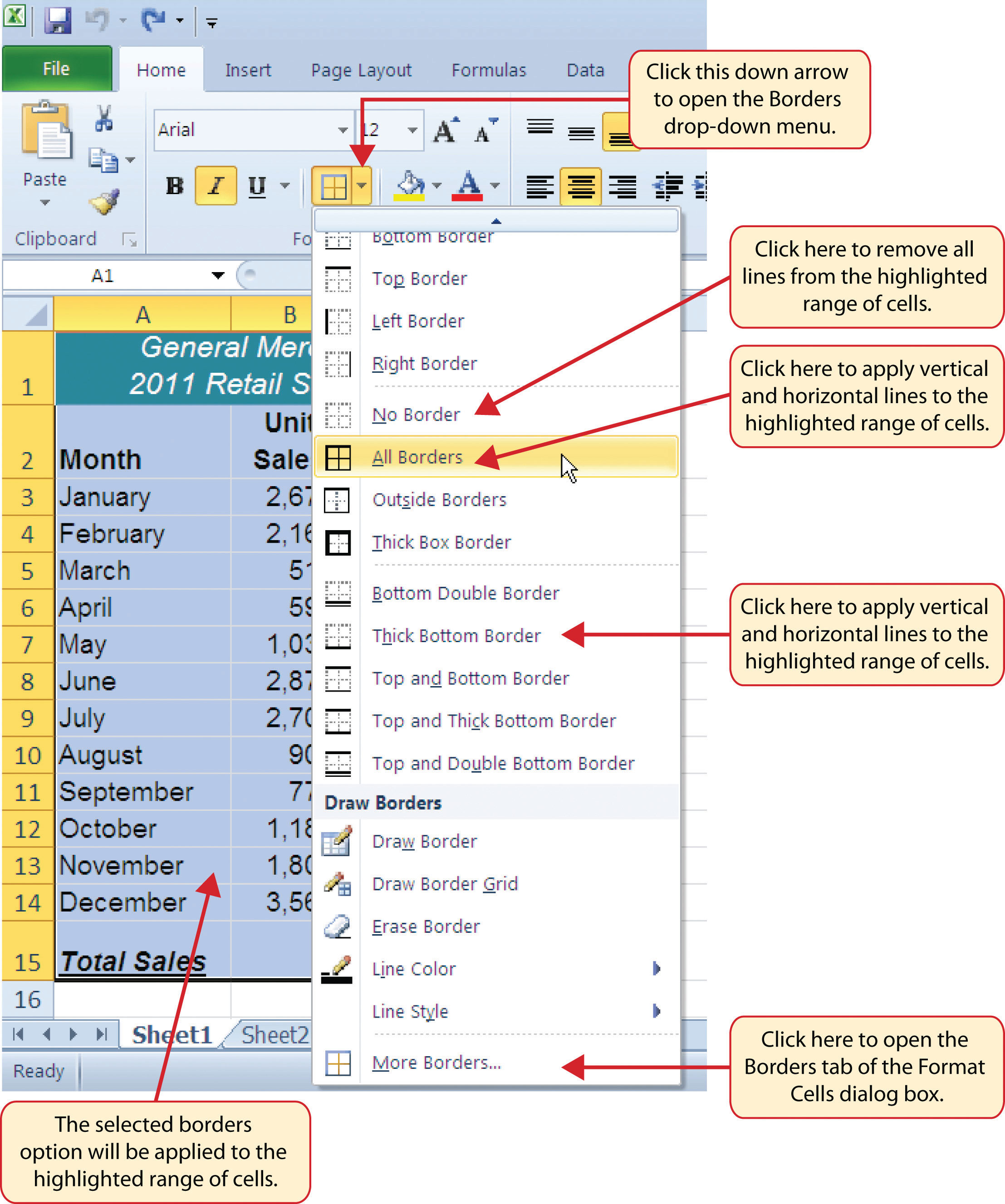 microsoft excel data analysis command button