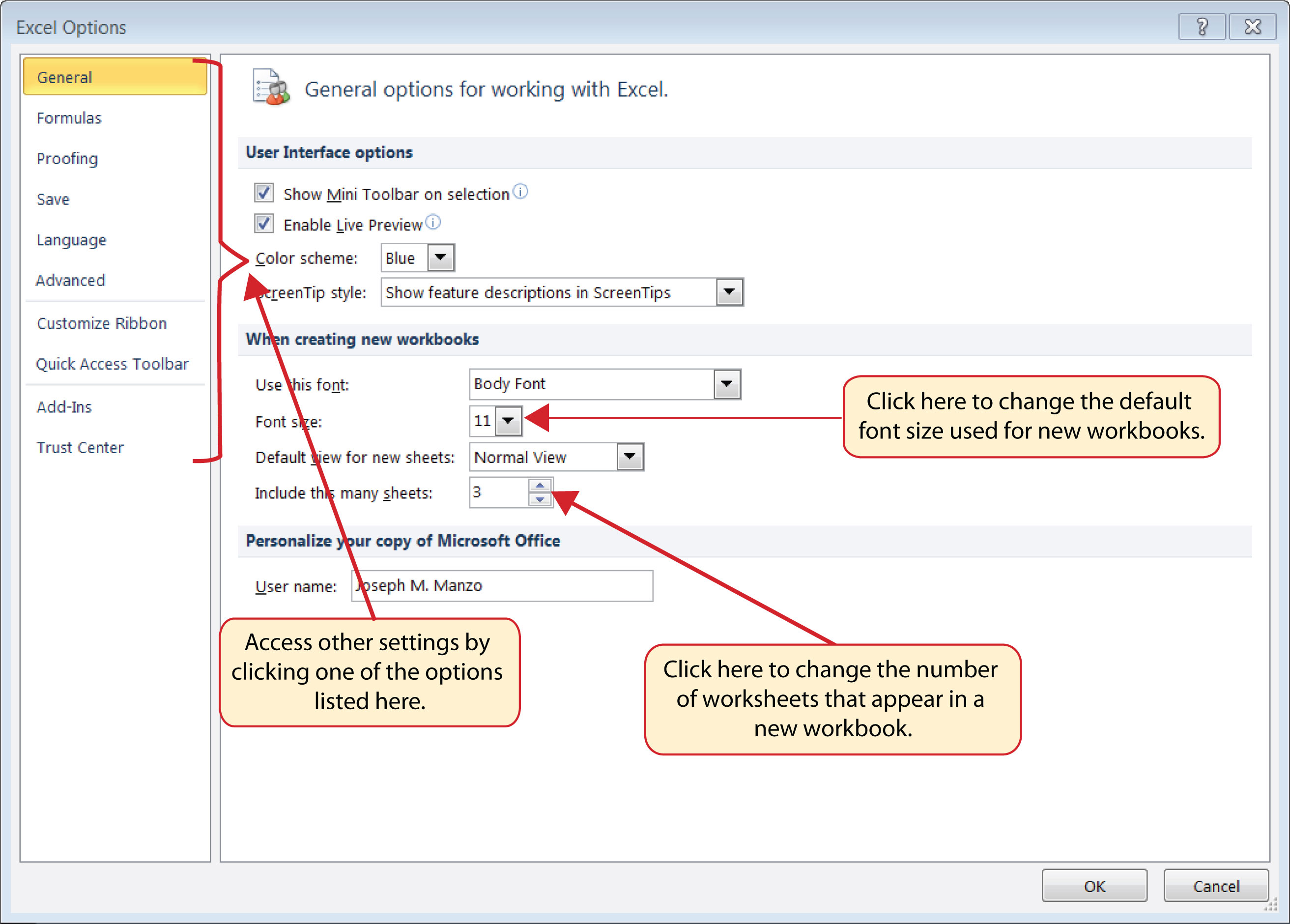 how to use microsoft excel workbook