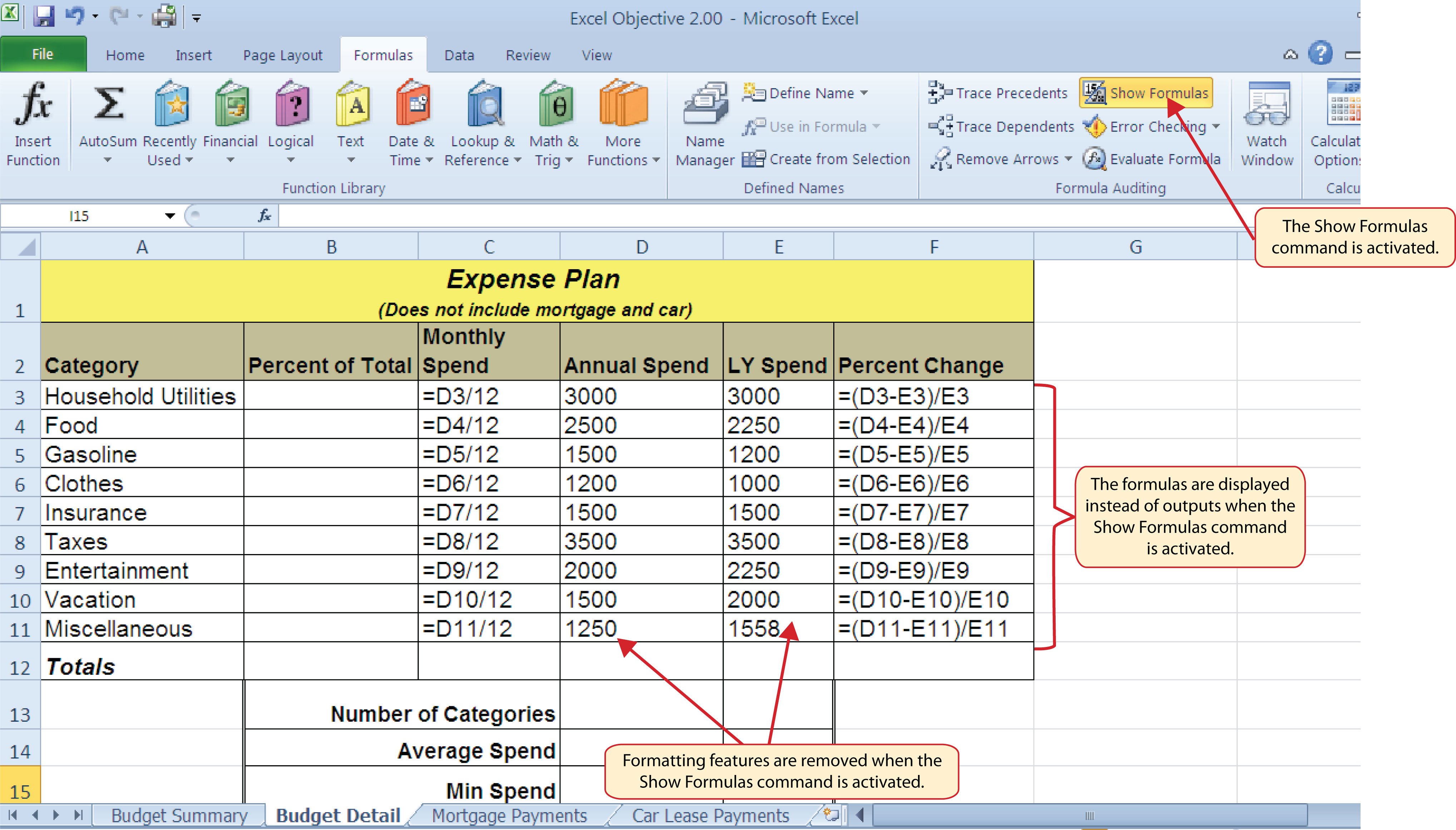 how to use microsoft excel for calculations
