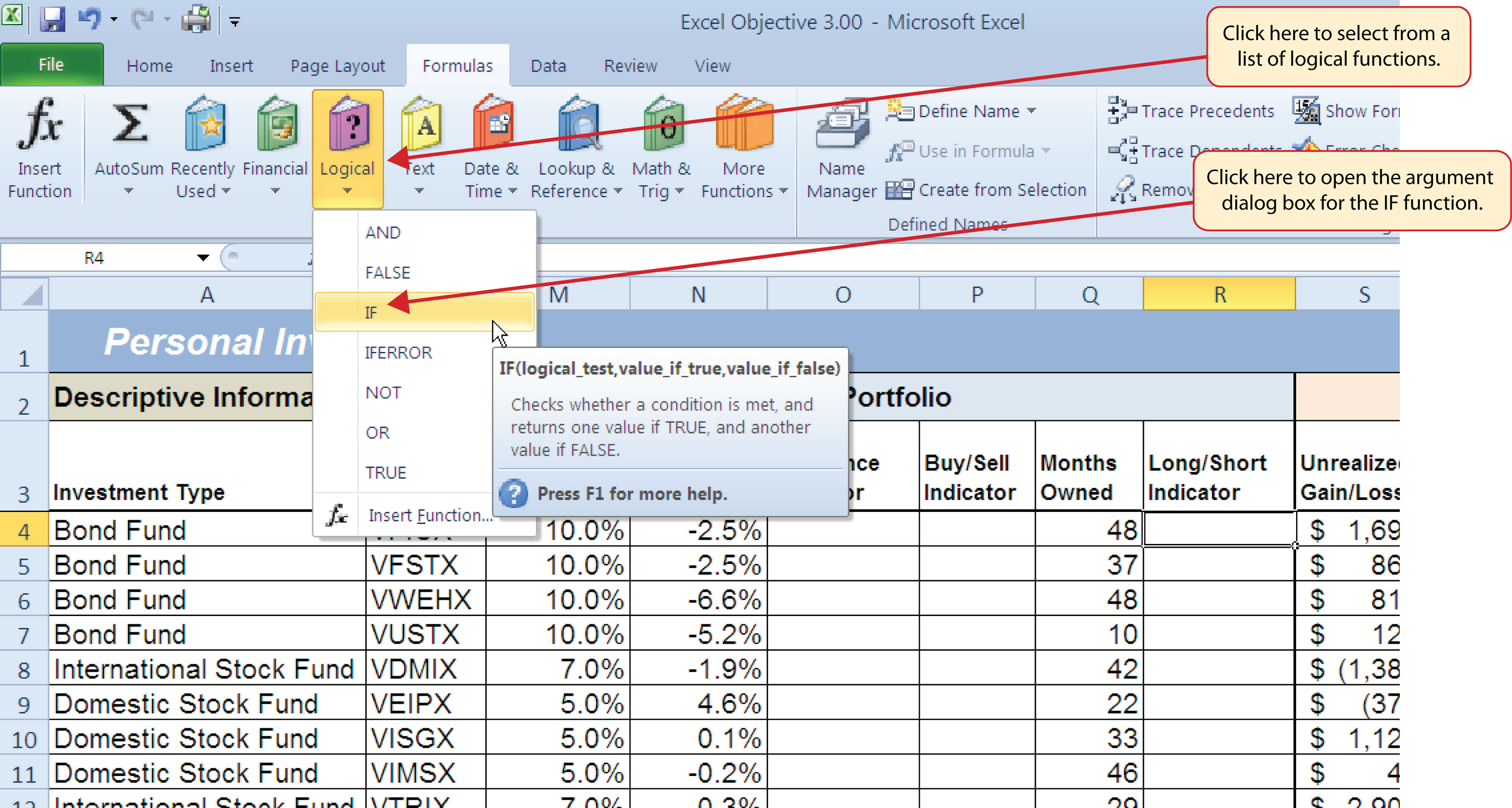 Logical And Lookup Functions