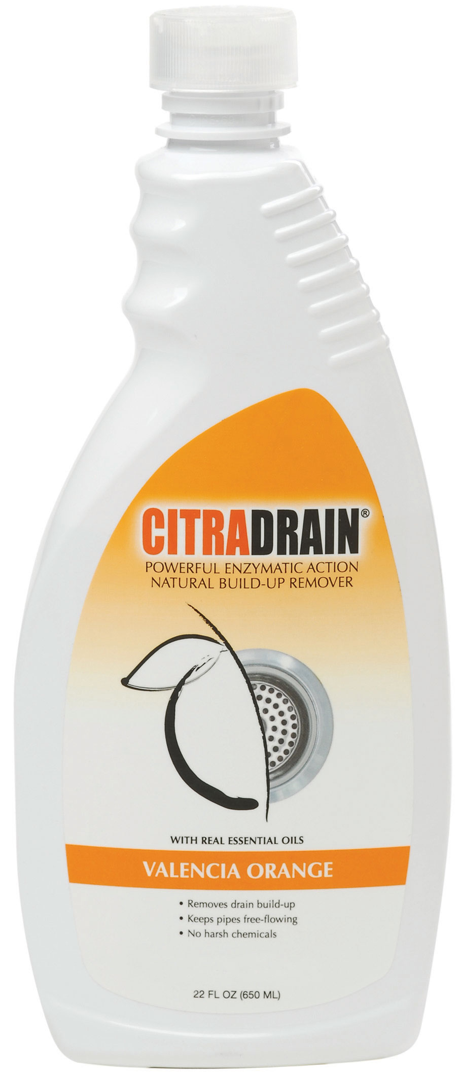 Photo of an enzymatic drain cleaner