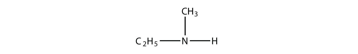 Organic compound structure showing amine functional group.