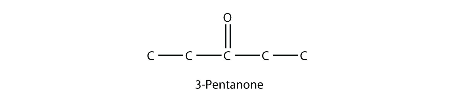 3-pentanone, the position of the functional group is indicated in the compound name.