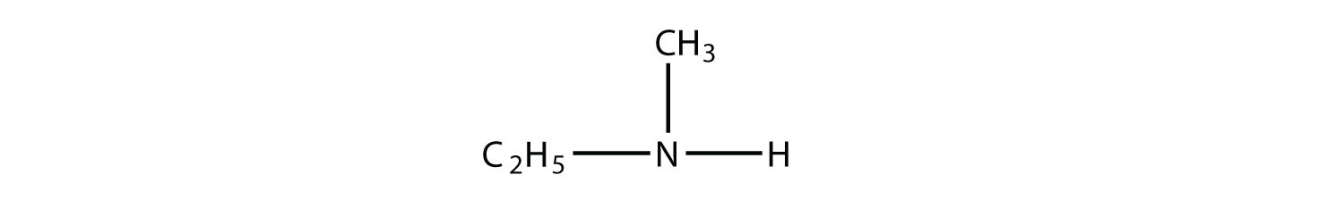 Structural formula of Ethyl-methyl-amine