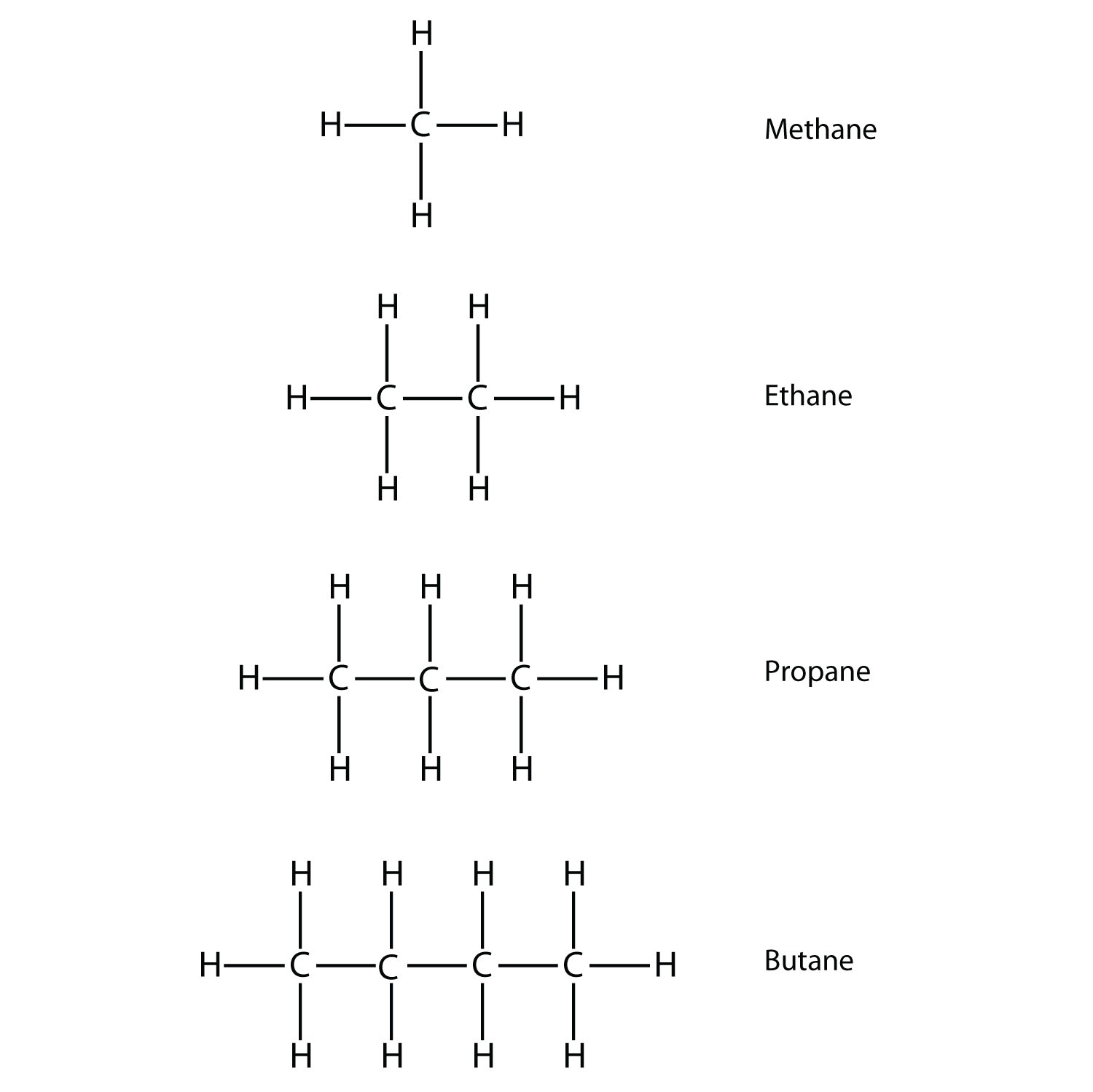 benzene condensed structural formula