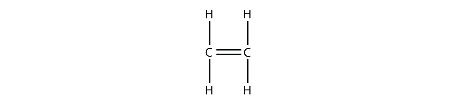 The ethylene or ethene can be used as monomer to produce a polymer. 