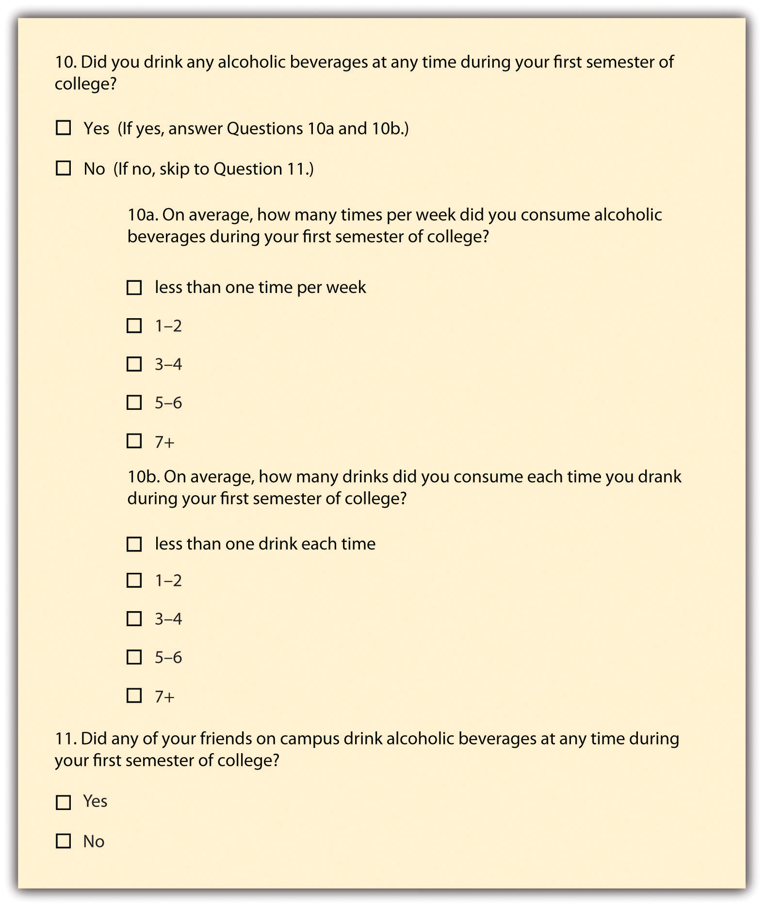 quantitative research question sample