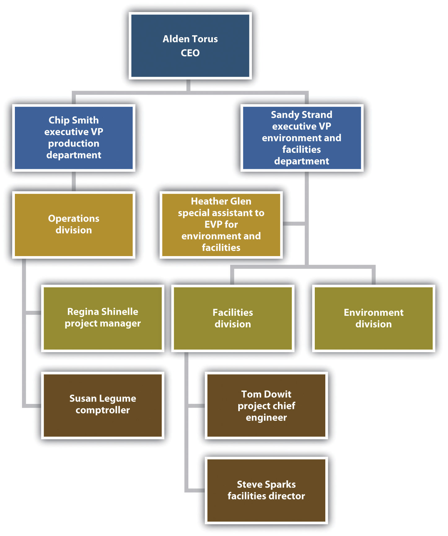 Shaw Industries Organizational Chart