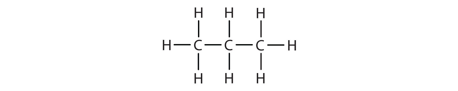 Condensed Structural Formula For Propane