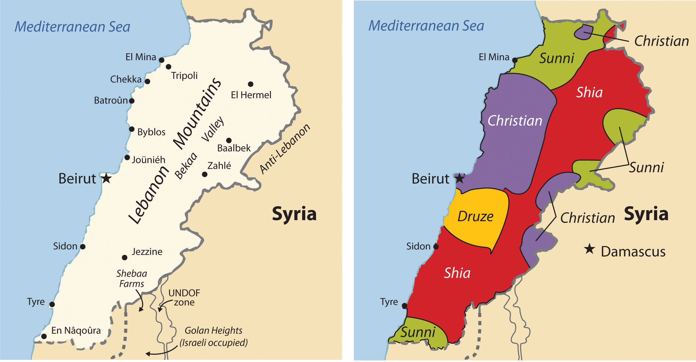 Syrian Desert World Map